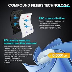 img 3 attached to 🚰 Optimized PUREPLUS Tankless Reverse Osmosis Filtration System