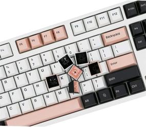 img 1 attached to PBT Olivia Keycaps: 160 Cherry Profile Double-shot Keys for MX Switch Mechanical Keyboards