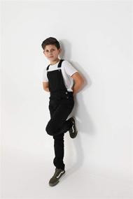 img 2 attached to Wash Clothing Company Bib Overalls Dungarees Boys' Clothing and Overalls