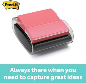 img 3 attached to Post-it WD-330-BK Pop-up Note Dispenser, Black - Ideal for 3x3 Inch Notes