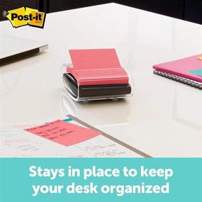 img 2 attached to Post-it WD-330-BK Pop-up Note Dispenser, Black - Ideal for 3x3 Inch Notes