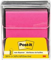 post-it wd-330-bk pop-up note dispenser, black - ideal for 3x3 inch notes логотип