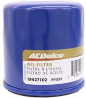 🔥 acdelco gold pf1237 engine oil filter: superior performance for optimal engine efficiency logo