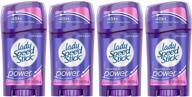 🌸 lady speed stick invisible dry wild freesia antiperspirant & deodorant - 1.4 oz, pack of 4 logo