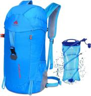 🎒 yominsi hydration backpack for hiking - lightweight travel backpack with 2l water bladder for men and women logo