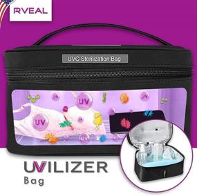 img 2 attached to 👜 Rveal UVILIZER сумка: Портативный УФ-С-очиститель для дома, детской комнаты и путешествий, эффективный дезинфицирующий ультрафиолетовый свет для телефона, украшений и других предметов - сделано в США