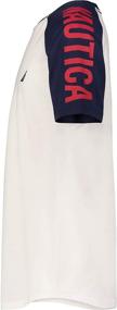 img 1 attached to Nautica Sleeve Colorblock T Shirt Medium Boys' Clothing