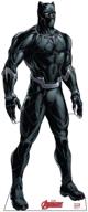 🐾 marvel's avengers animated: advanced graphics black panther life size cardboard cutout standup логотип