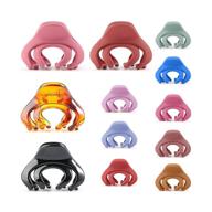 fitdon octopus hair clips set – large grip & small jaw claw clips for thin to thick hair logo