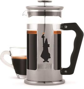 img 3 attached to ☕️ Bialetti 6860 Preziosa Stainless Steel French Press Coffee Maker, Silver - 3-Cup Perfect Brew