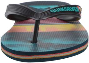 img 3 attached to Вьетнамки Quiksilver Molokai Omni Force для обуви для молодых мальчиков.