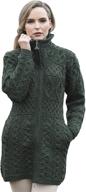 π§₯ aran crafts women's knitted x4263 med win coats, jackets & vests: fashionable women's clothing for all seasons logo