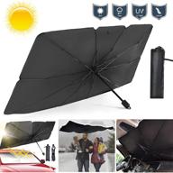 windshield umbrella foldable sunshade protector logo