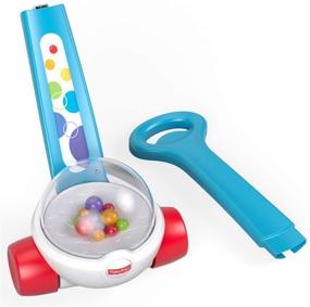 img 1 attached to 🌽 Игрушка Fisher-Price Corn Popper: Цветные шарики, которые "попкорнят" при движении, для малышей и малышек (от 12 месяцев)