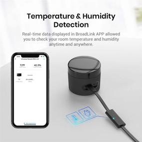 img 3 attached to 📱 BroadLink RM4mini Smart Remote Hub: WiFi IR Blaster for TV Remote, Smart AC Control, Alexa/Google Home/IFTTT Compatible