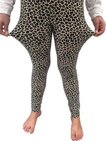 img 3 attached to 👖 POPINJAY Premium Soft Leggings for Girls: Ideal Girls' Clothing Choice