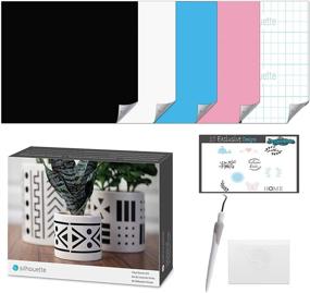 img 2 attached to 🎨 Silhouette Cameo 4 White Bundle: Vinyl Starter Kit, Heat Transfer Starter Kit, 2 Autoblade 2, 24 Pack of Pens, CC Vinyl Tool Kit, 120, and Access to Ebooks, Tutorials, & Classes