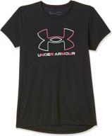 👚 comfort meets performance: under armour girls' tech big logo short sleeve t-shirt logo