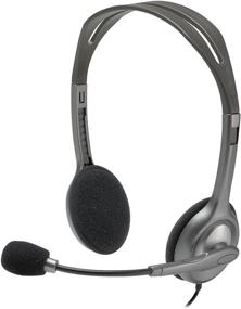img 3 attached to Enhanced Logitech H111/H110 Stereo Headset with Advanced Noise Cancelling Microphone