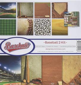 img 1 attached to ⚾ Baseball Memories Collection Scrapbook Kit