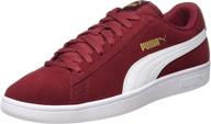 stylish unisex low top peacoat 👟 puma gold whisper men's sneakers: ultimate footwear choice logo