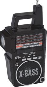 img 1 attached to 📻 QFX R-7 Portable Shortwave Radio Black: Unleash Your Radio Listening Experience Anywhere!