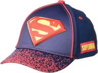 ⚾️ baseball accessories and hats/caps for boys featuring assorted superheroes by dc comics logo