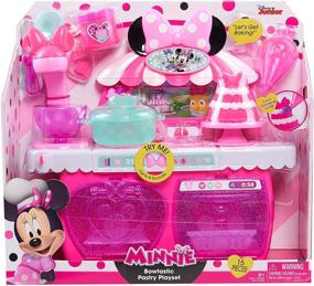 img 1 attached to 🎀 Minnie's Helpers Bowtastic Pastry Playset: Whisking Up Imaginative Fun!