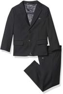 isaac mizrahi boys solid black logo