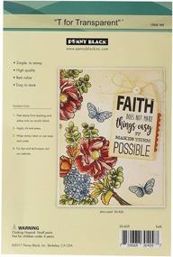 img 1 attached to Penny Black Faith Clear Stamps