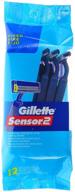 💇 convenient deal: gillette sensor2 disposable razors 12-pack for a smooth shaving experience logo