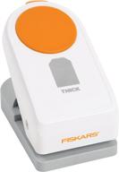 🏷️ fiskars tag punch: ваше легкое творчество для создания бирок толщиной до 2 дюймов! логотип