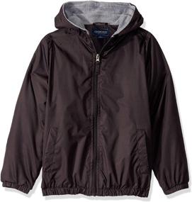 img 1 attached to Cherokee Outerwear Little Windbreaker Charcoal