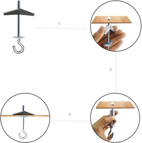 img 1 attached to Efficient Plasterboard Ceiling Installation Anchors for Hanging Convenience