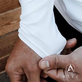 img 2 attached to π Stay Dry and Comfortable: ATEK Moisture Wicking Running Workout Gear