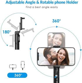 img 3 attached to Extendable Bluetooth Adjustable Lighweight Compatible