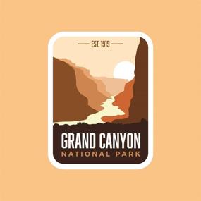 img 1 attached to 🏞️ Grand Canyon National Park Patch - VAGABOND HEART