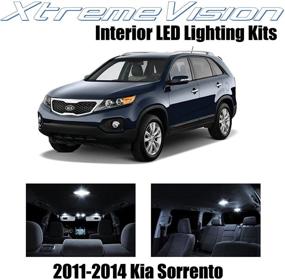 img 1 attached to Enhance Your Kia Sorento's Interior with XtremeVision 2011-2014 LED Kit (8 Pieces) in Pure White – Complete with Installation Tool!