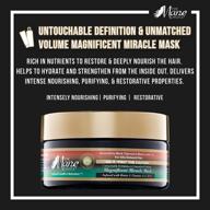 🦁 the mane choice's 'fro culture enhancing magnificent miracle mask (8 oz / 236 ml): untouchable definition & unmatched volume logo
