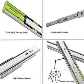 img 2 attached to 📦 MonDaufie Soft Close Drawer Slides with Hardware Extension Now Accessible