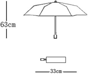 img 1 attached to Folding Umbrella Windproof Sunshade Cadillac