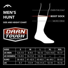 img 3 attached to 🧦 Darn Tough Hunter Boot Sock: Непревзойденная полная амортизация для любителей активного отдыха на природе