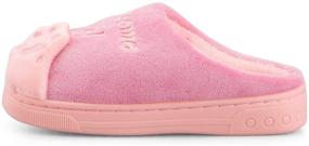 img 2 attached to Cute Animal House Slippers for 🐾 Kids- Warm, Comfy, Fuzzy, Anti-Slip Indoor Shoes