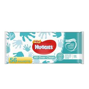 img 3 attached to 🧻 HUGGIES All Over Clean Baby Wipes, 3 Refills with Resealable Tape Top, 168CT