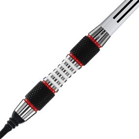 img 2 attached to 🎯 Enhance your Game with the RED DRAGON Evo 18g Softip Tungsten Darts Set - Complete with Flights and Stems