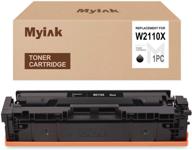 🖨️ v-myik compatible toner cartridge replacement for hp 206x 206a w2110x w2110a – black (no chip) – for color laserjet pro m255dw m282nw m283fdw m283cdw logo