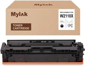 img 4 attached to 🖨️ V-MYIK Compatible Toner Cartridge Replacement for HP 206X 206A W2110X W2110A – Black (No Chip) – for Color Laserjet Pro M255dw M282nw M283fdw M283cdw