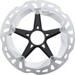 shimano rt mt800 centerlock rotor silver logo