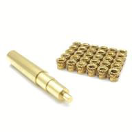 🔥 heat set insert tip for m3: 30 qty inserts compatible with hakko fx-888d and weller sp40nus irons logo
