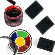 🎃 bowitzki sfx starter kit - 6 color bruise wheel, 3 stipple sponges, stage blood - ideal for halloween party, cosplay, stage & wound theatrical makeup logo